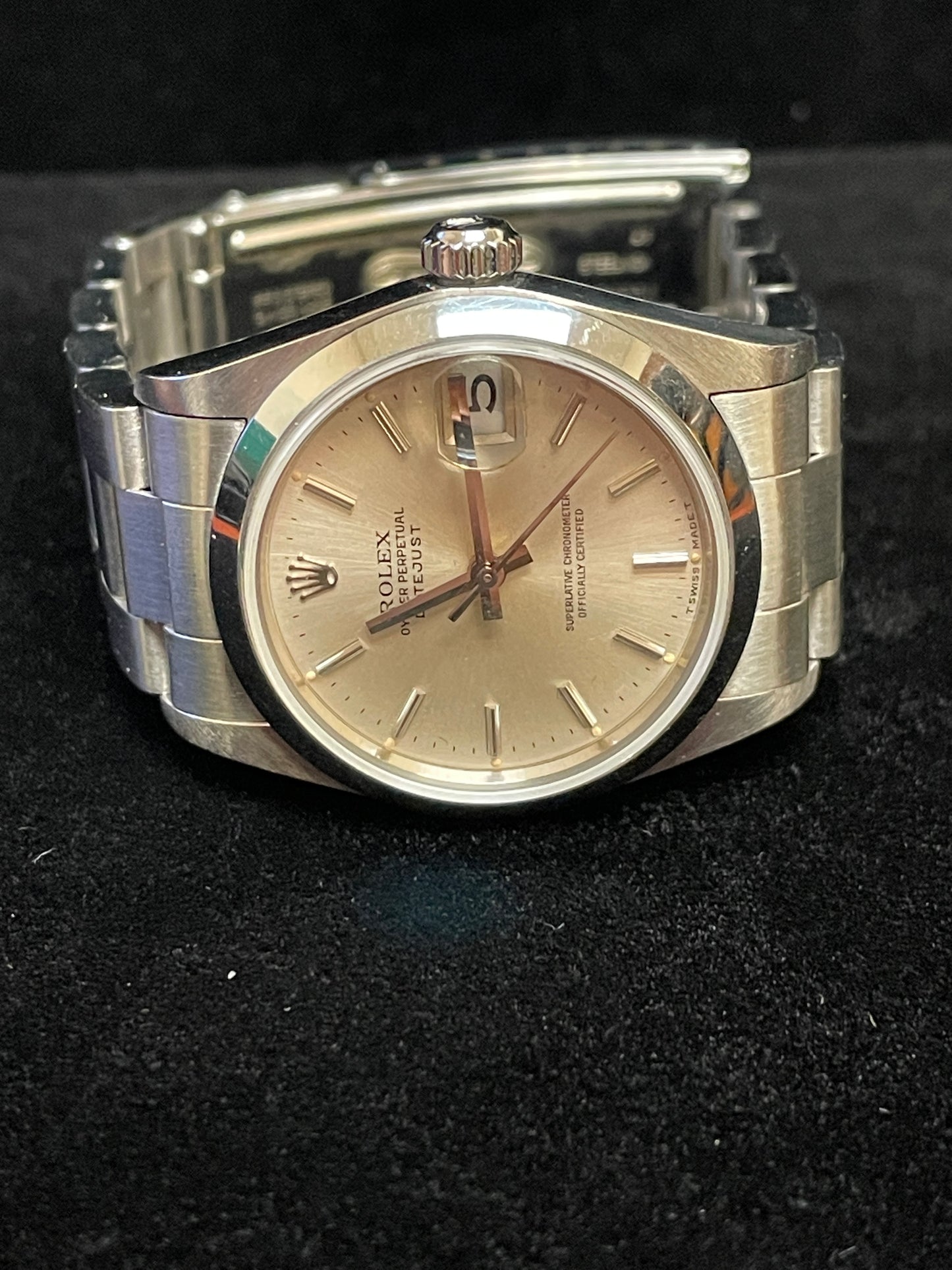 2001 Rolex Datejust 78240 Midsize Silver Dial SS Oyster No Papers 31mm