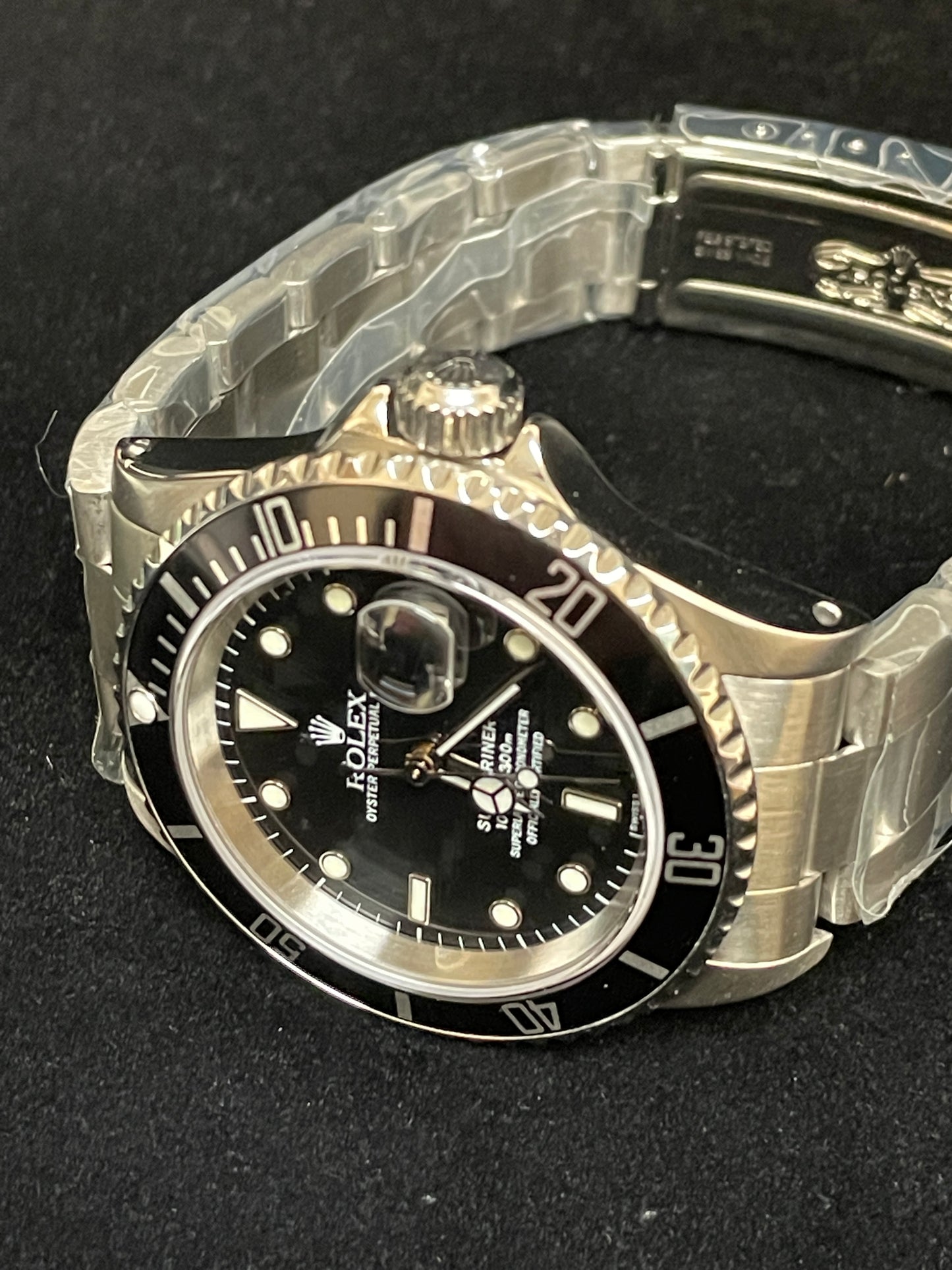 1999 Rolex Submariner Date 16610 Black Dial SS Oyster With Papers 40mm