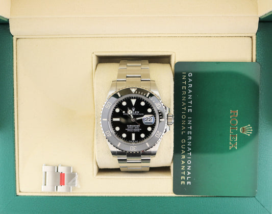 2023 Rolex Submariner 126610 Black Dial SS Oyster With Papers 41mm