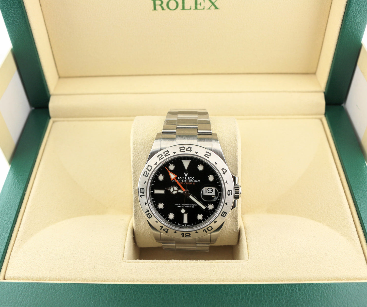 2023 Rolex Explorer II 226570 Black Dial SS Oyster No Papers 42mm