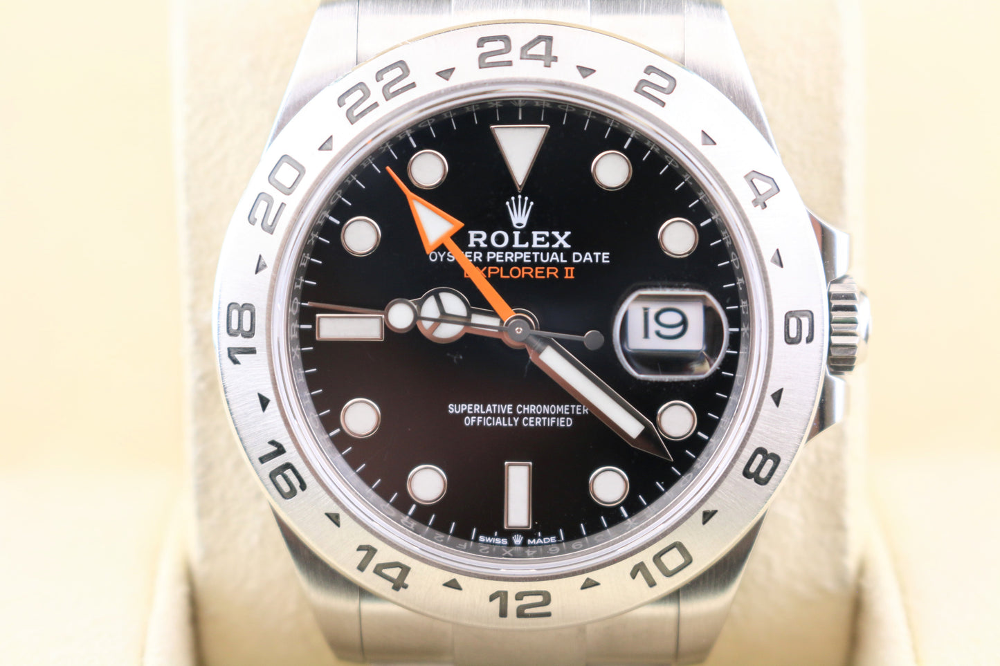 2023 Rolex Explorer II 226570 Black Dial SS Oyster No Papers 42mm