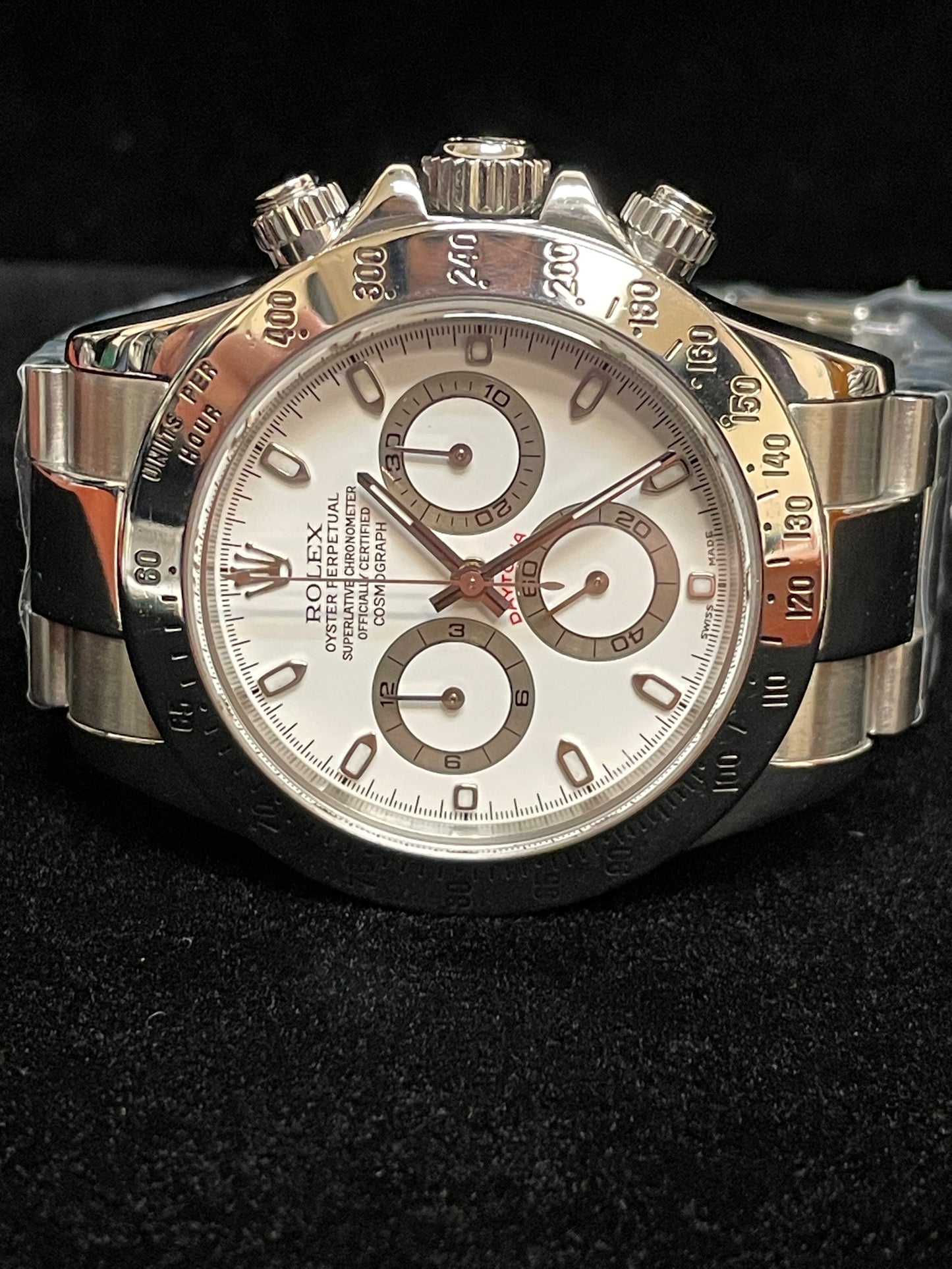 2004 Rolex Daytona 116520 White Dial SS Oyster No Papers 40mm