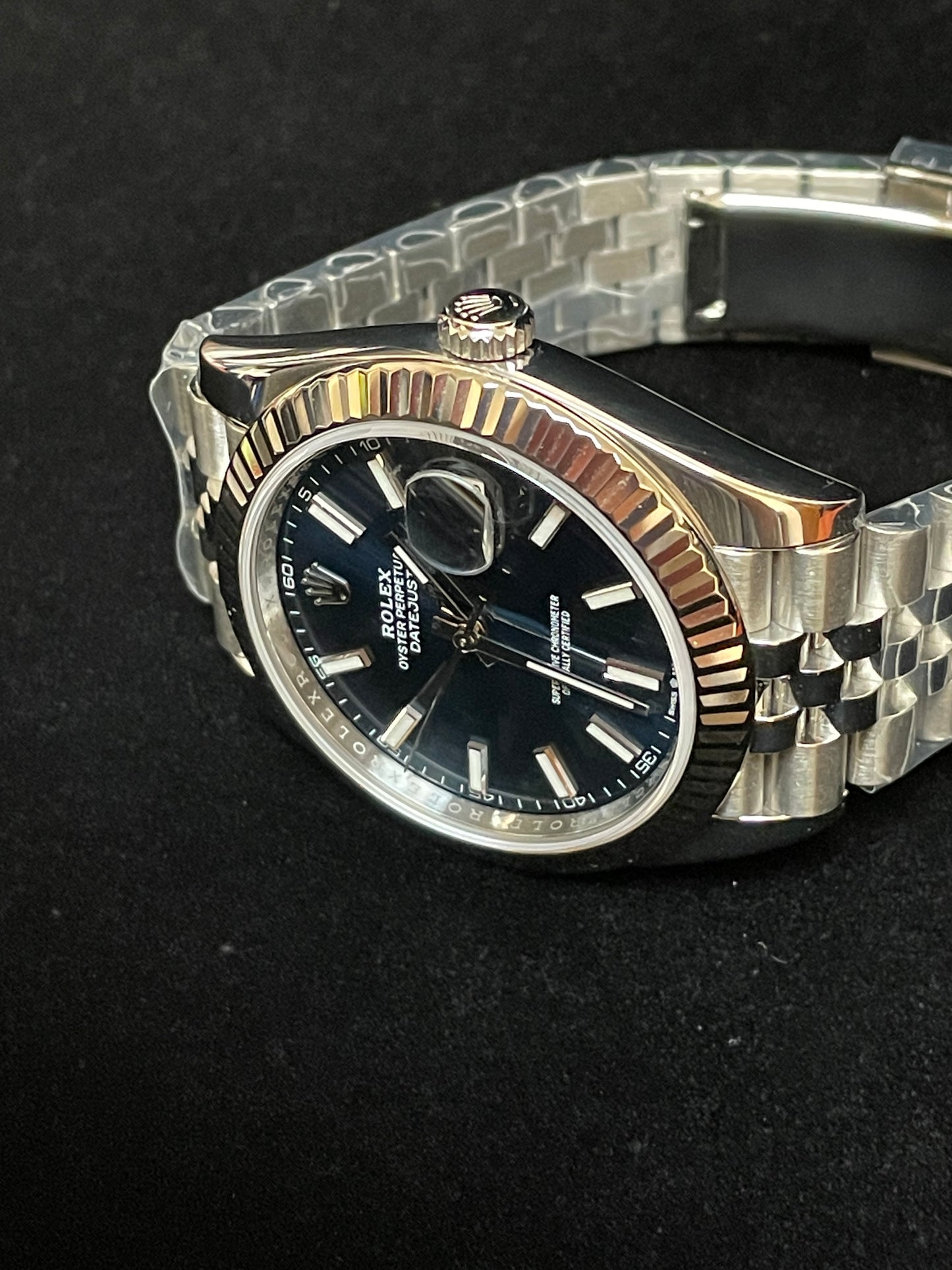 2020 Rolex Datejust 126334 Blue Stick SS Jubilee With Papers 41mm