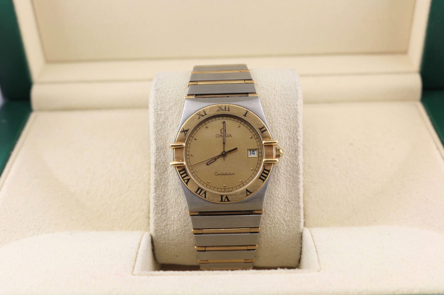 Omega Constellation 398.0876 Champagne Dial TT Bracelet No Papers 34mm