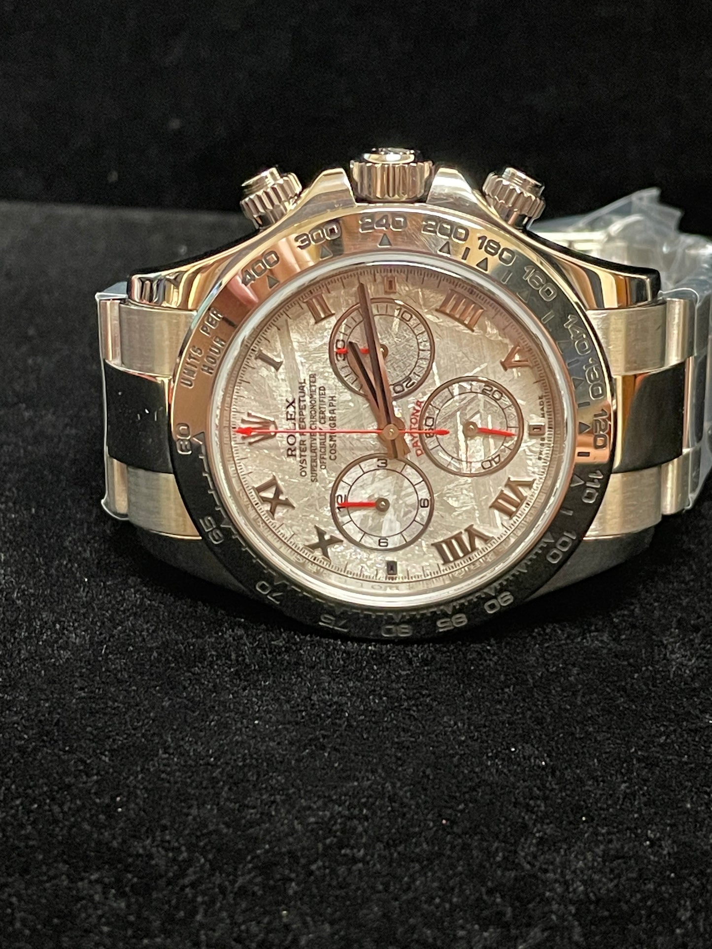 2006 Rolex Daytona 116509 Meteorite Dial 18kt WG Oyster No Papers 40mm