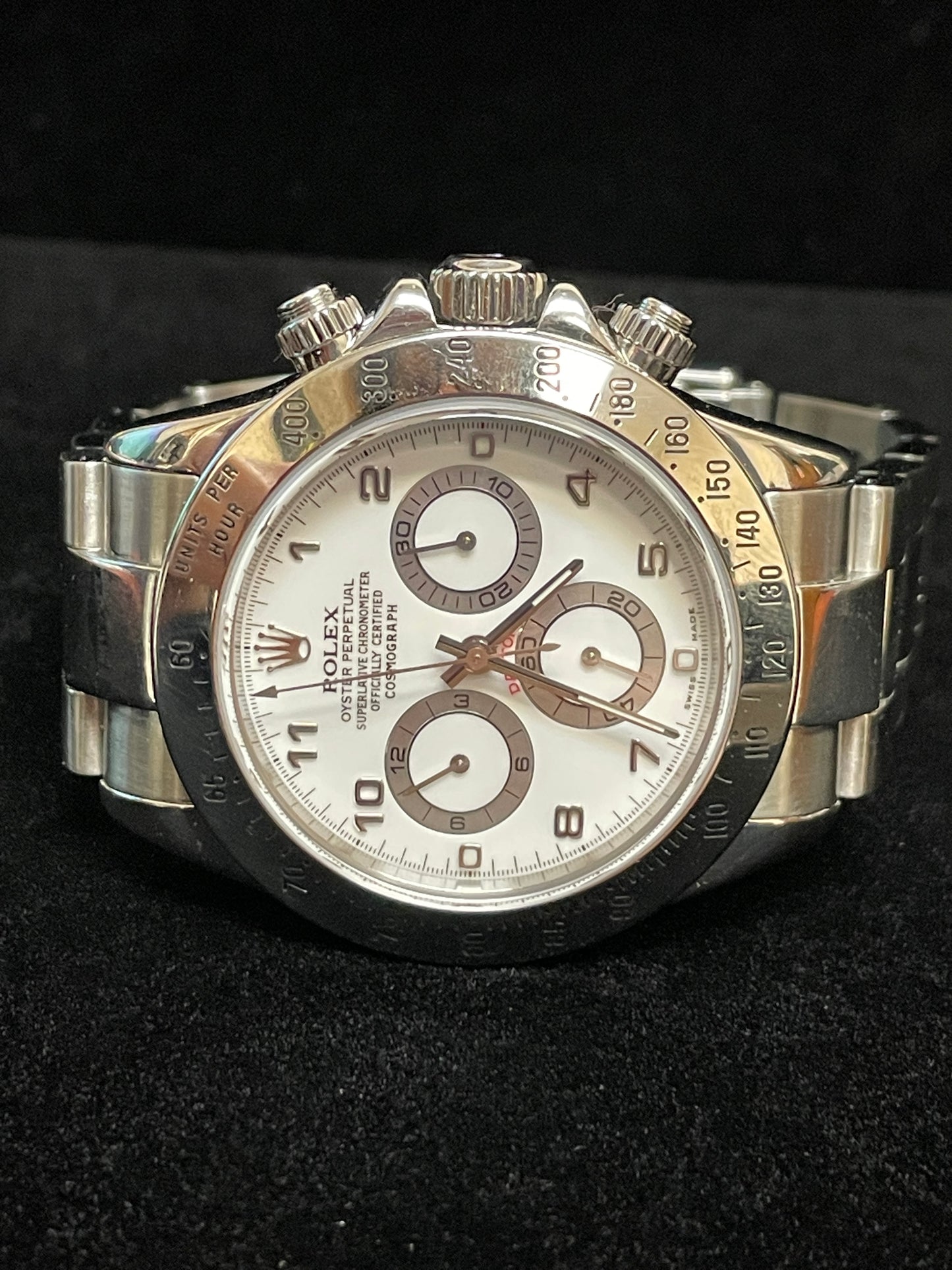 2004 Rolex Daytona 116520 White Dial SS Oyster No Papers 40mm