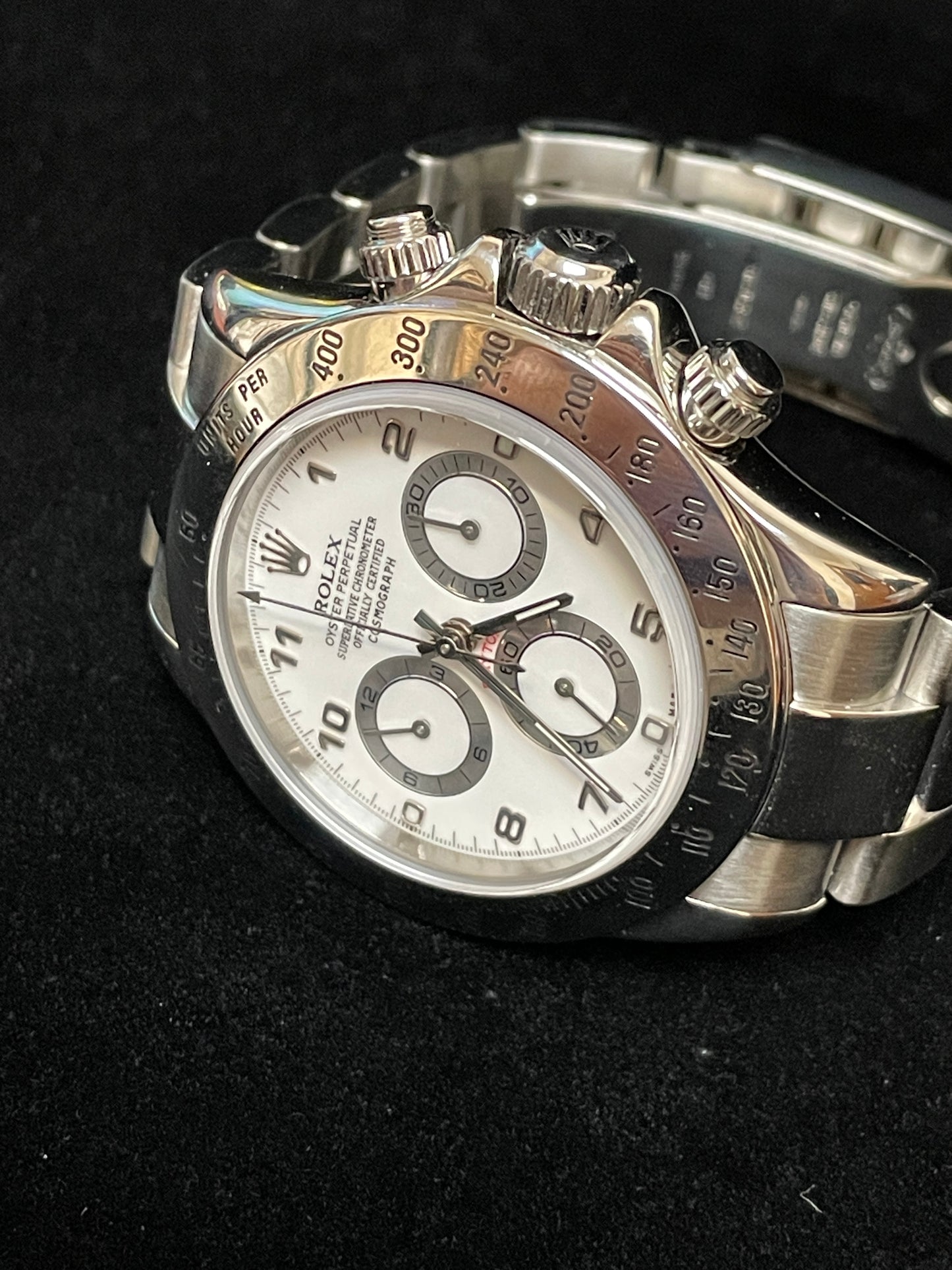 2004 Rolex Daytona 116520 White Dial SS Oyster No Papers 40mm