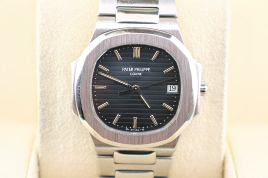 Patek Philippe Nautilus 3900/1A Blue Dial SS Bracelet No Papers 33mm