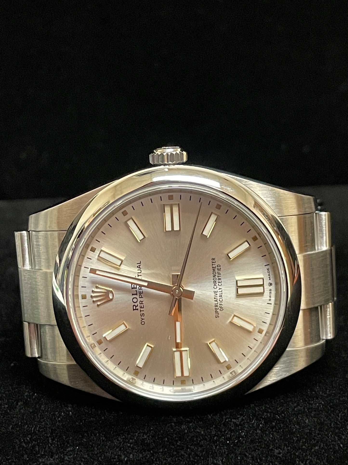 2021 Rolex Oyster Perpetual 124300 Silver Dial SS Oyster With Papers 41mm