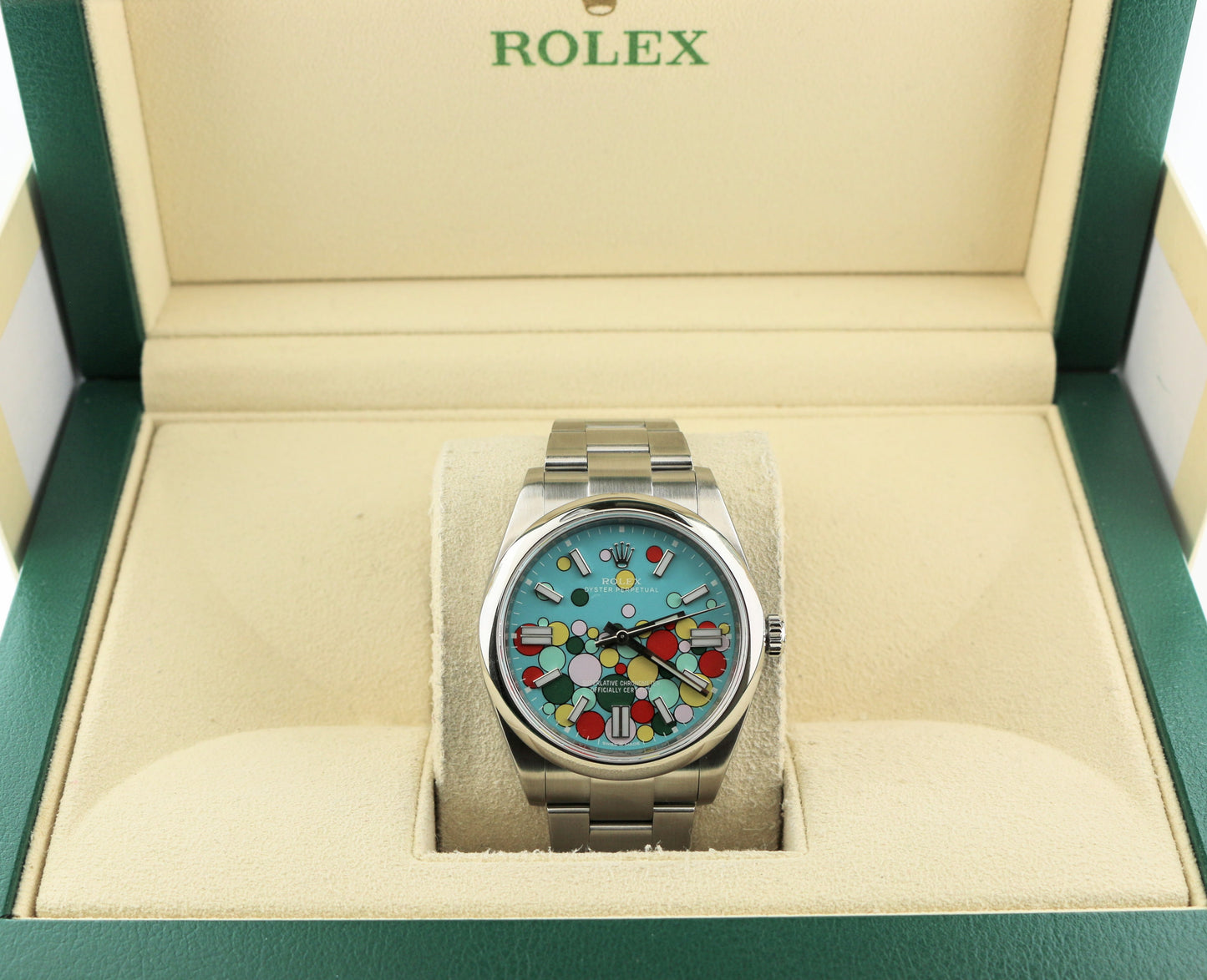 2023 Rolex Oyster Perpetual 124300 Celebration Dial SS Oyster No Papers 41mm