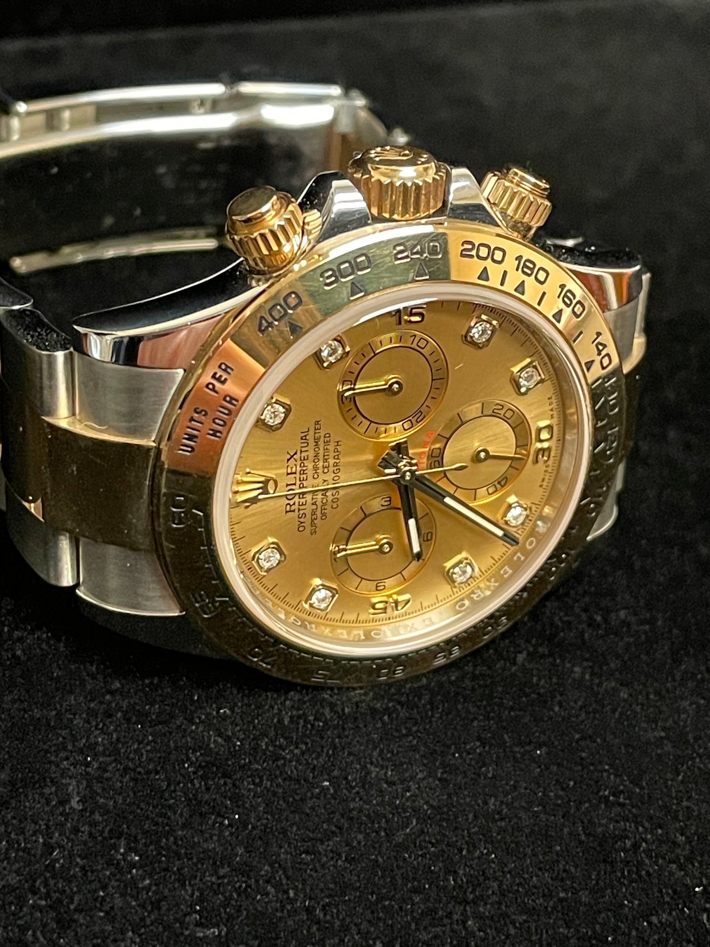 2023 Rolex Daytona 116503 Champagne Diamond Dial TT Oyster No Papers 40mm