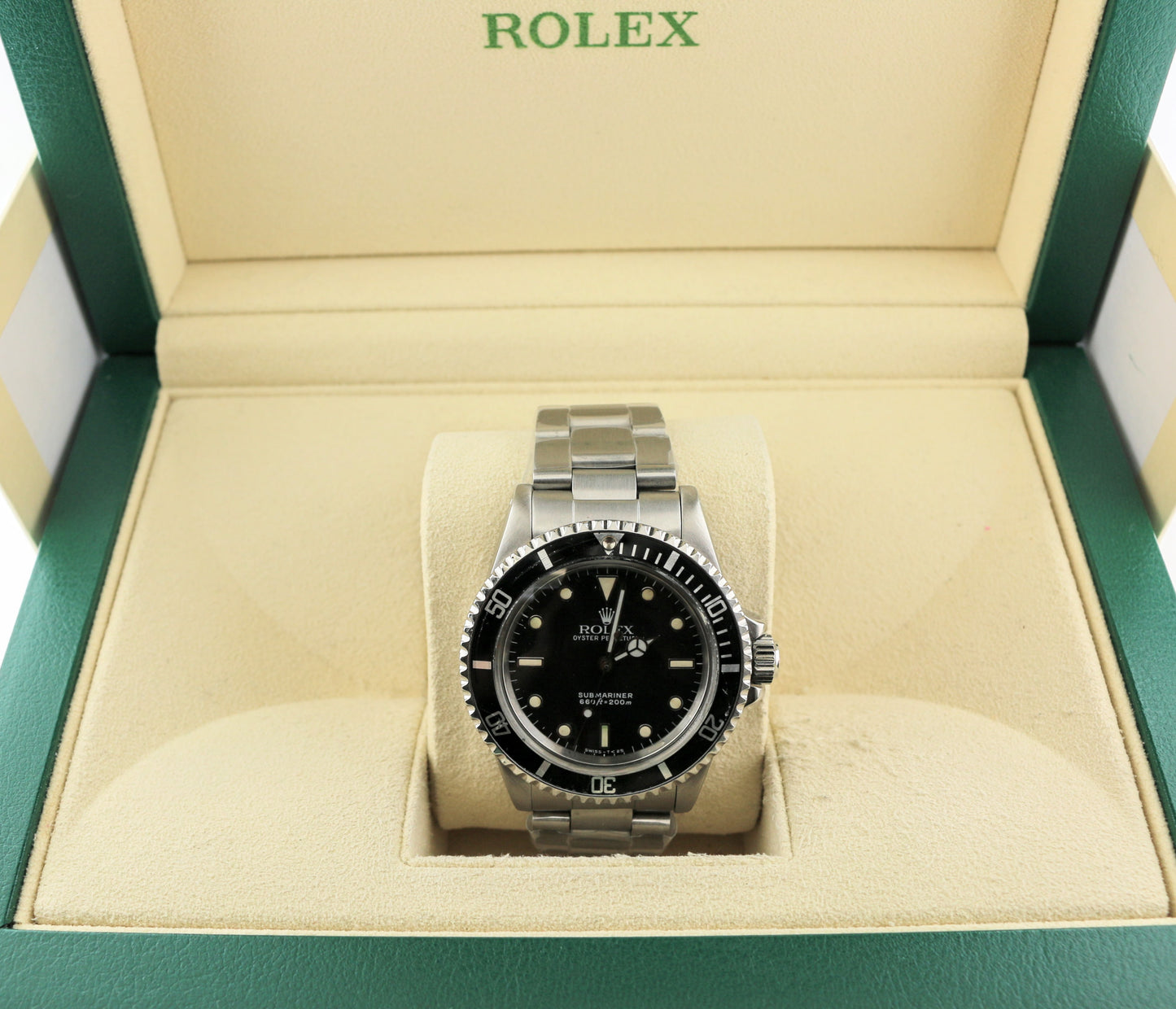 1988 Rolex Submariner No Date 5513 Black Dial SS Oyster No Papers 40mm