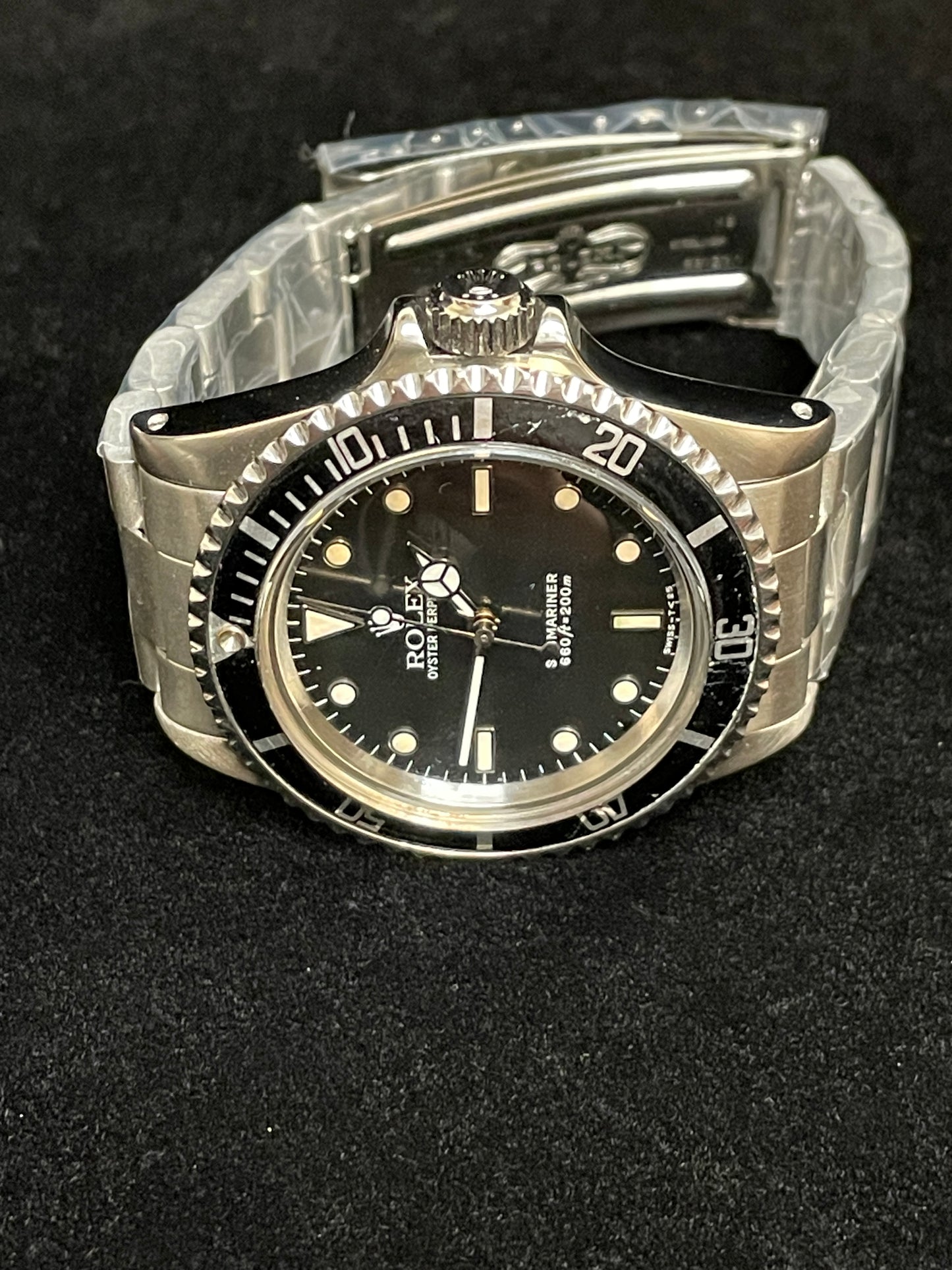 1988 Rolex Submariner No Date 5513 Black Dial SS Oyster No Papers 40mm