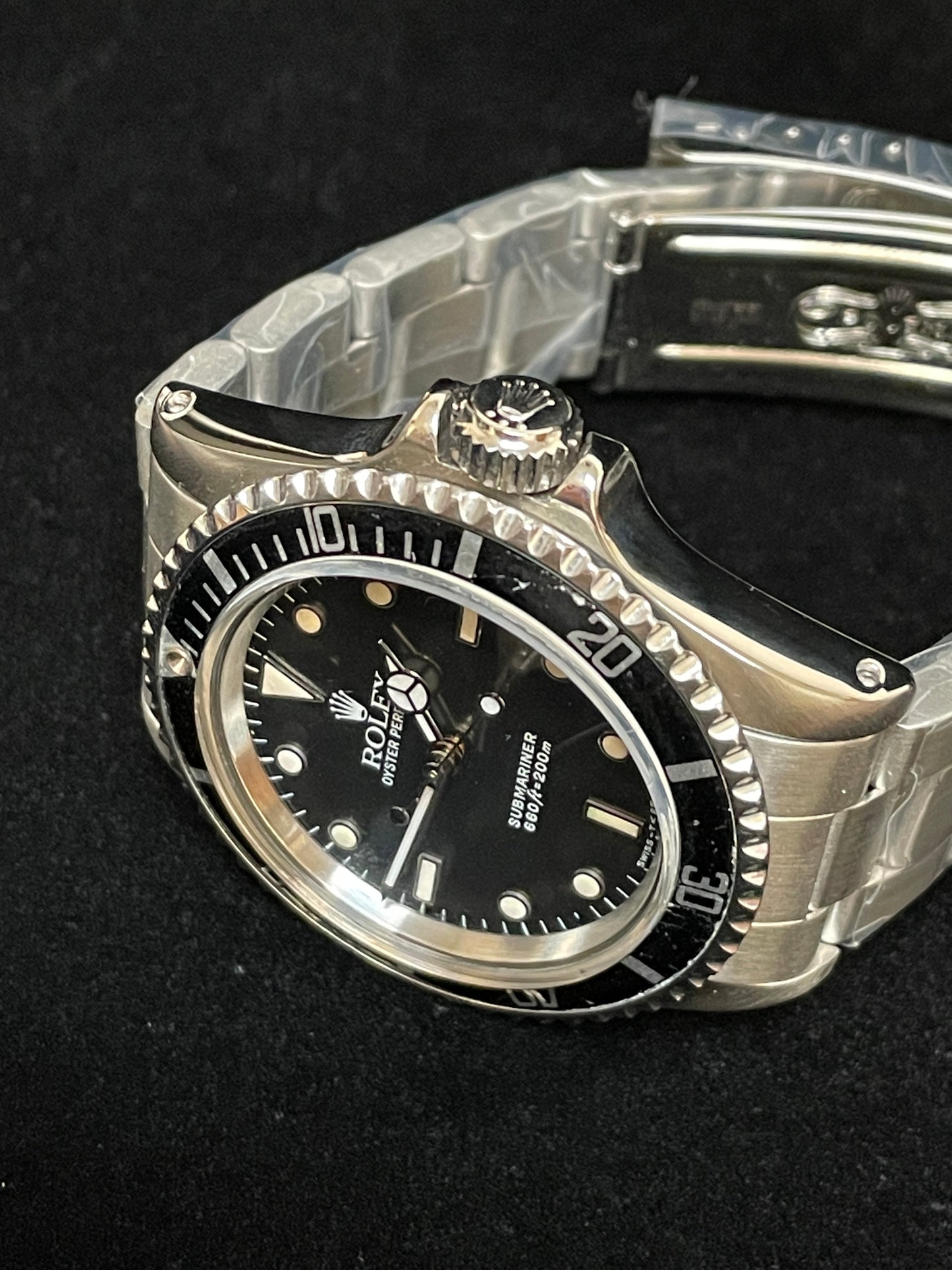 1988 Rolex Submariner No Date 5513 Black Dial SS Oyster No Papers 40mm