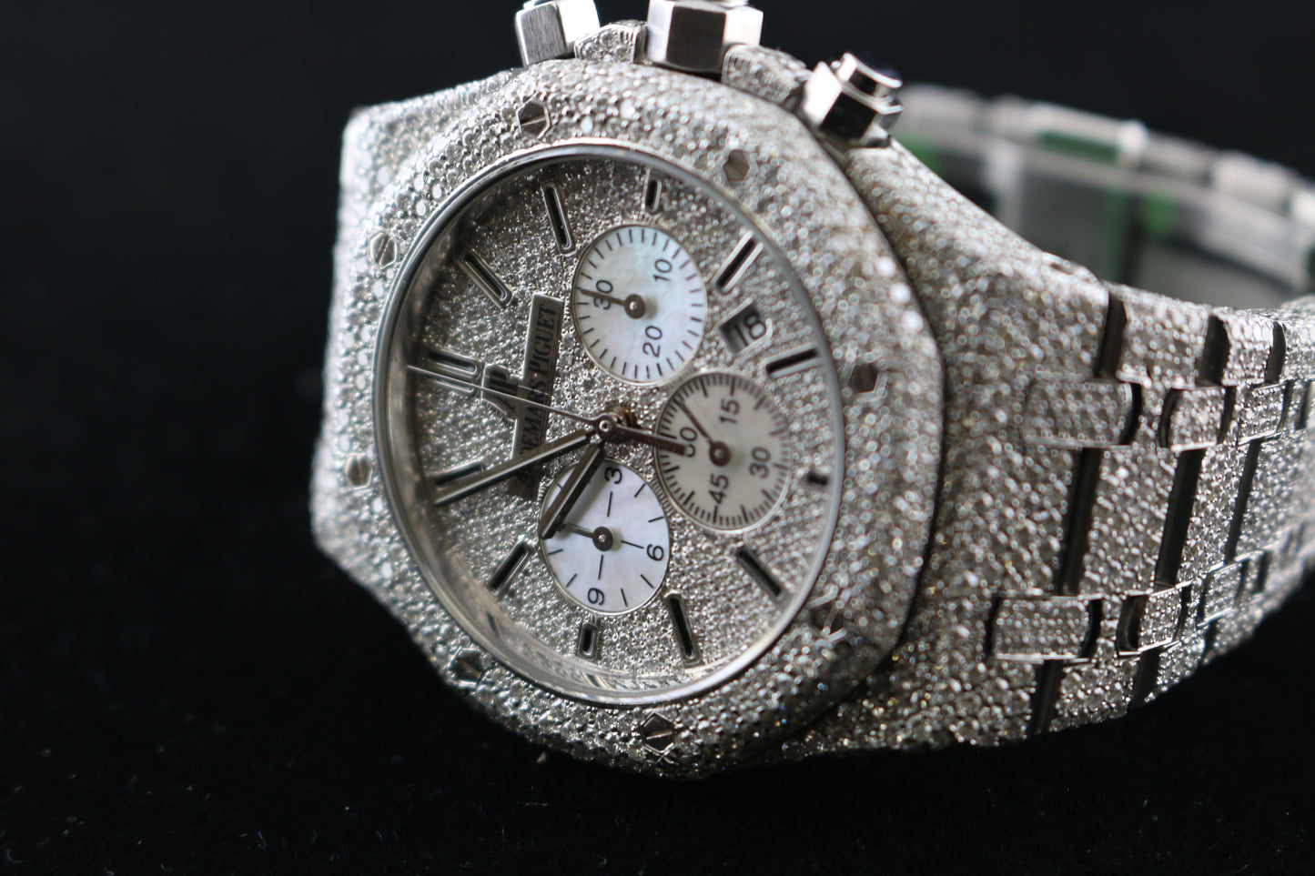 Audemars Piguet Royal Oak 26320ST Chronograph Iced 32 CT Diamonds No Papers 41mm