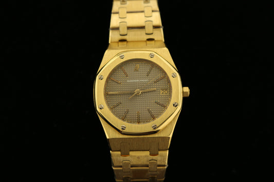 Audemars Piguet Royal Oak 6023BA Gray Dial 18kt YG Bracelet No Papers 36mm