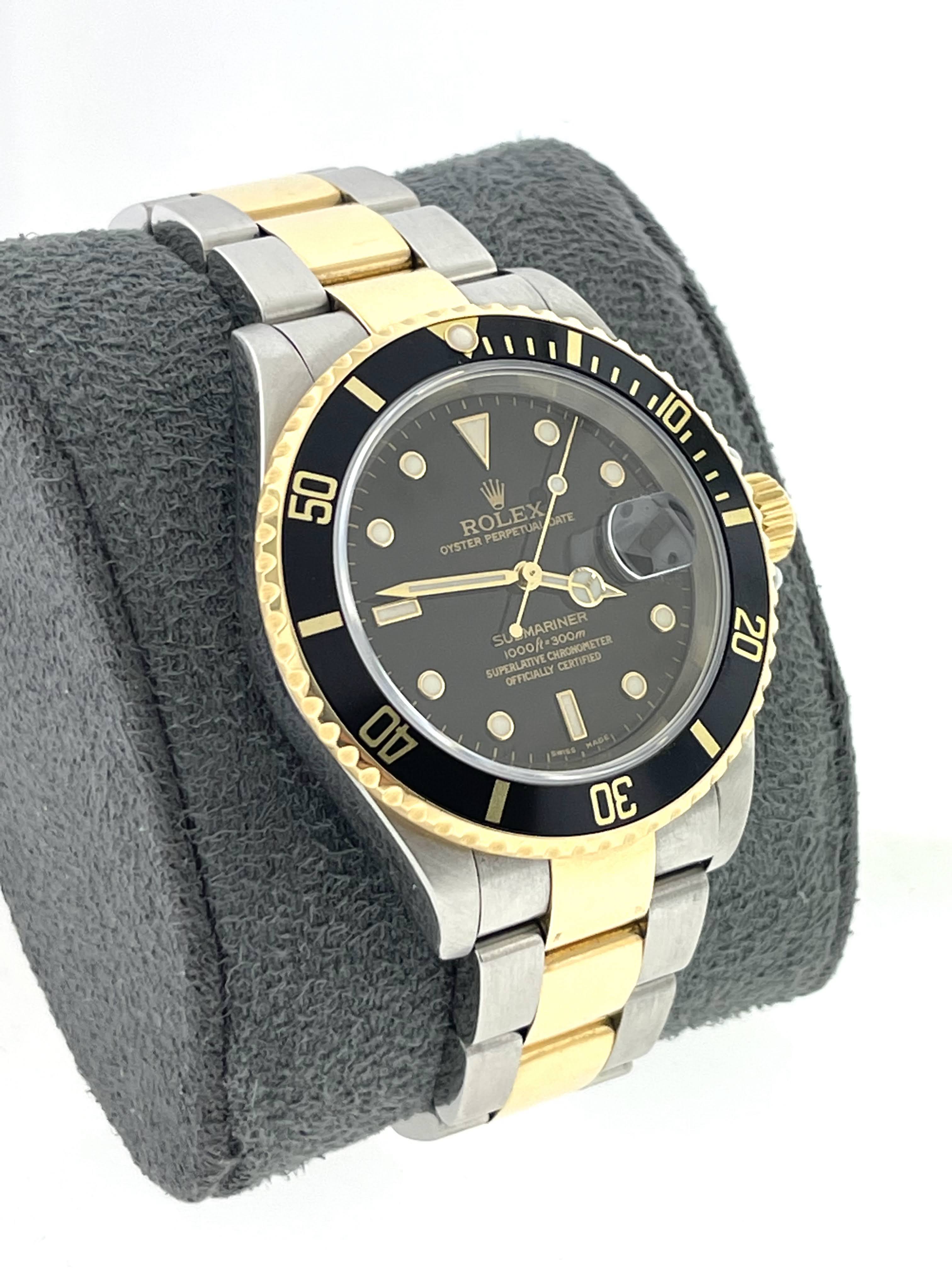 2004 rolex submariner two tone hotsell